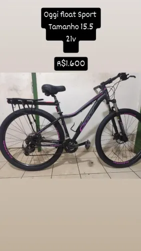 Oggi float Sport aro 29 21V tamanho 15,5