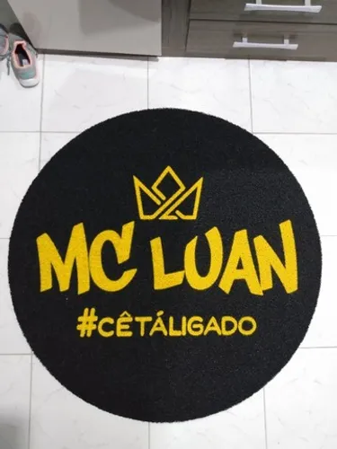 Tapetes Personalizados - Bandas, MCs, Cantor, Grupos