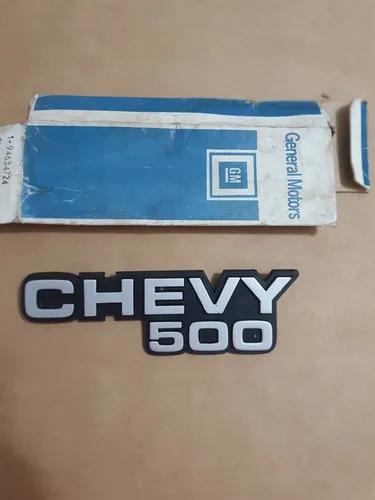 Chevy 500 emblema novo original 