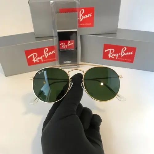 Óculos Ray ban ponte dupla tradicional G15 lentes de cristal 