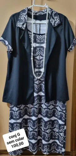 Conjunto Plus Size elegante usado