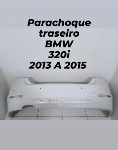 Parachoque traseiro bmw320i 2013/2015 original 