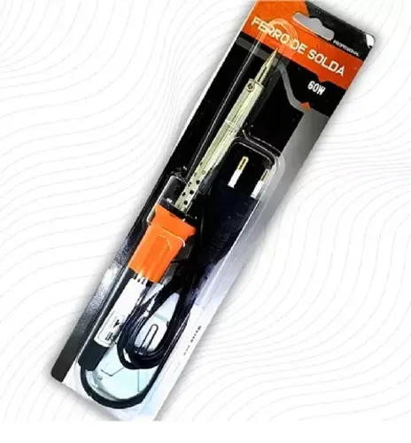 Ferro De Solda Estanho 60w Profissional Com Suporte 220v