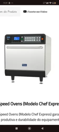 Forno Elétrico Modelo Subway