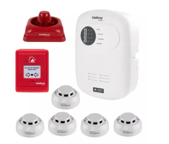 kit Central De Alarme De Incendio para lojas,empresas e residencia.