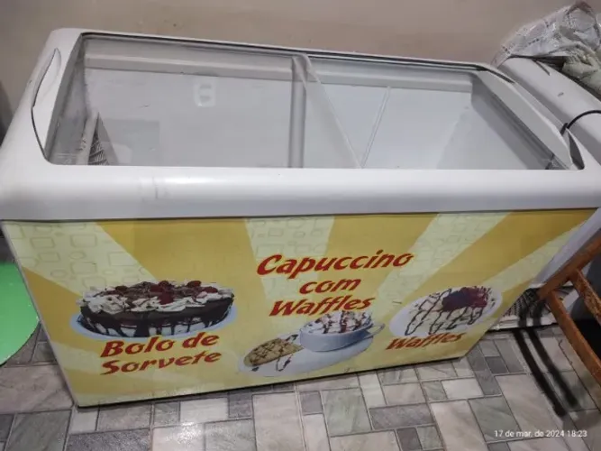 Freezer Expositor Horizontal Metalfrio 220V 336L