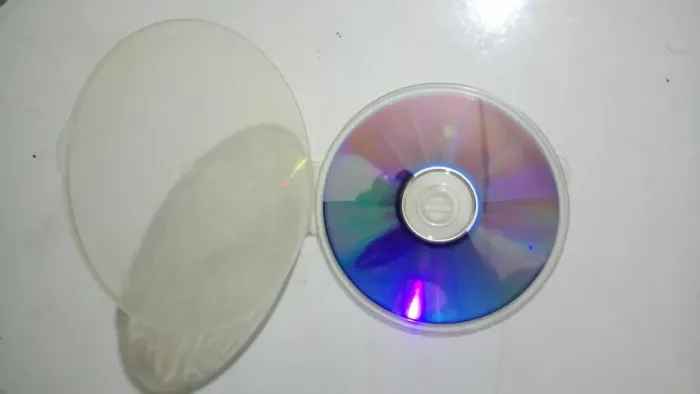 Box Estojo Case porta discos DVD/CD/Blu-Ray/Playstation (5 unidades redondas)