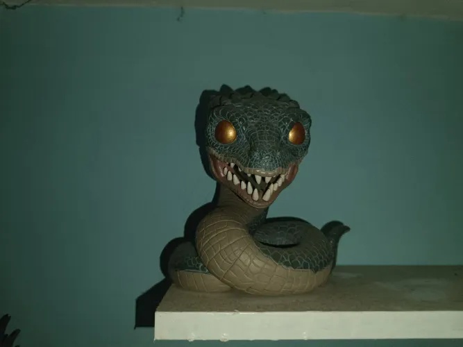 Boneco de Basilisco Harry Potter