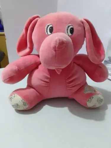 Bicho de Pelúcia, cor de rosa, cachorrinho