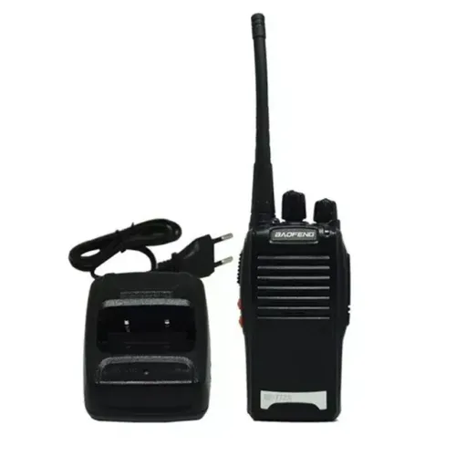Kit 2 Radio Comunicador 777s Profissional Ht Uhf 16 Canais Baofeng