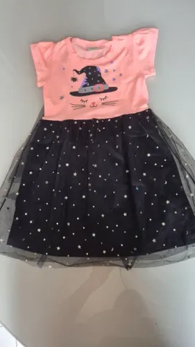 Vestido Halloween tamanho 3