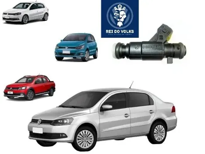Bico injetor Volkswagen Voyage, Saveiro, Fox, Gol, 1.6 8v