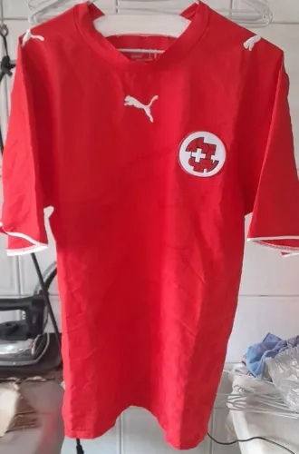 CAMISA SELECAO SUICA PUMA COPA 2006 ALEMANHA MADE IN ROMANIA FRETE GRATIS