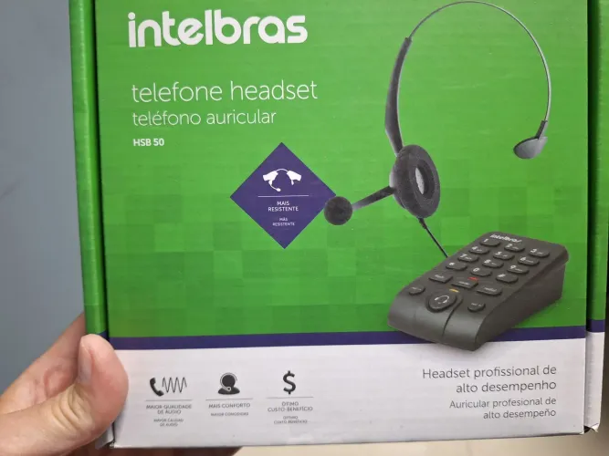 Telefone  Headset  HSB50 Intelbras 