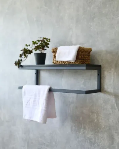 Suporte Toalha | Decoração de Banheiro| faça seu Orçamento!