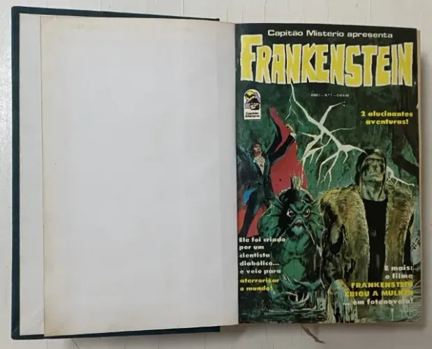 Frankenstein 1 a 8 - Bloch 1977 - Marvel (Box de Luxo)