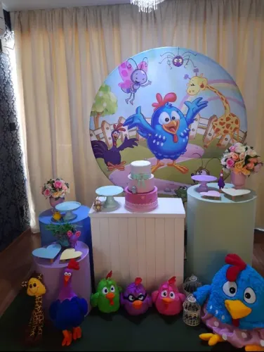 Galinha Pintadinha pegue e Monte 