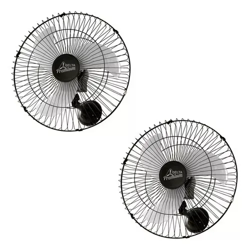 Kit 2 Ventiladores De Parede Bivolt 3 Pás 60cm Ventidelta