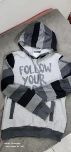 Blusa moletom tricats M