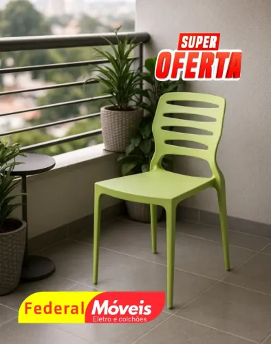 Cadeira Plástica Ville ideal para festas