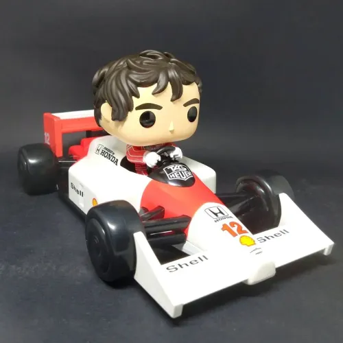 Imperdível Funko Pop Ayrton Senna McLaren MP4/4