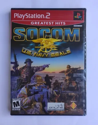 Socom U.S. Navy Seals PS2 novo