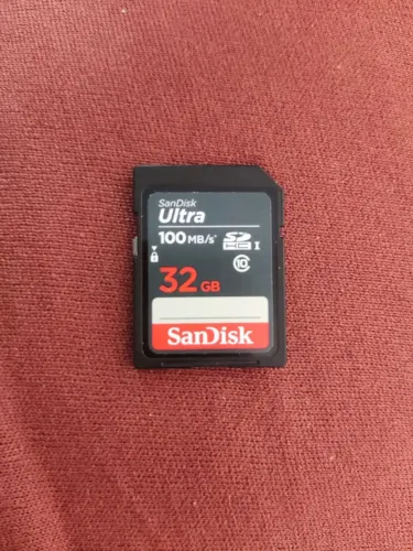 Cartão de Memória Sandisk Ultra 32GB
