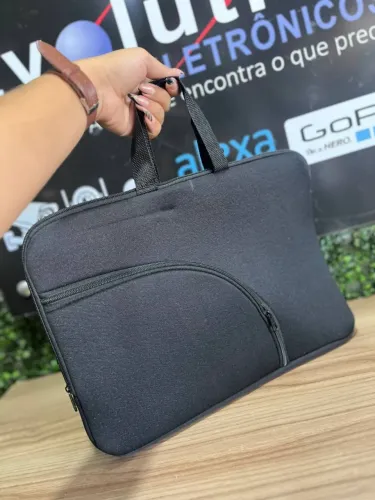 Pasta de Notebook 14 ou 15,6 com Bolso Externo