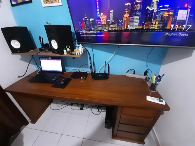 Mesa de estudo ou studio - Mesa de escritorio - bancada