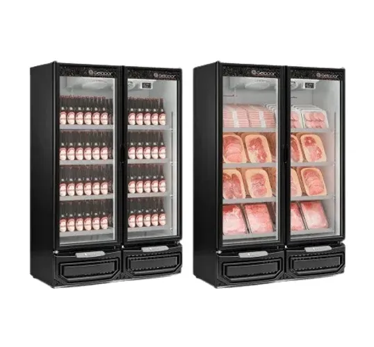 Refrigerador Expositor Vertical 957 Litros Gelopar GCBC-950/PR-220v
