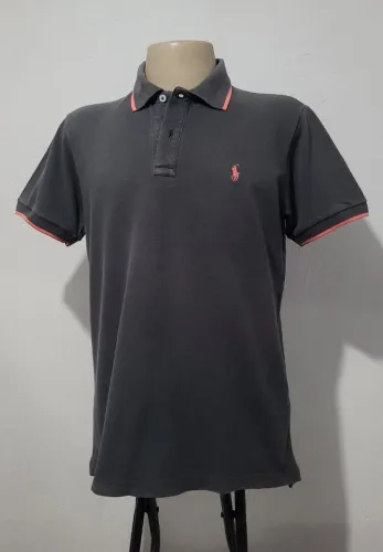 Blusa Polo da Ralph Lauren Cinza tamanho G, bonita, bem confortável, tecido macio, atual.