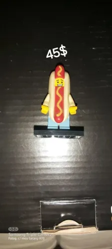 Mini Figura Lego - Hot Dog - Série 13