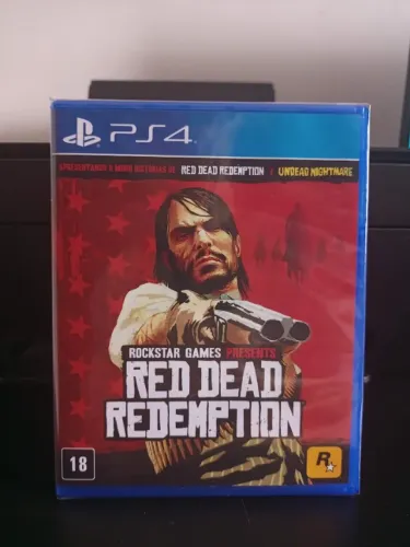 Red Dead Redemption Ps4 Novo Lacrado Mídia Física