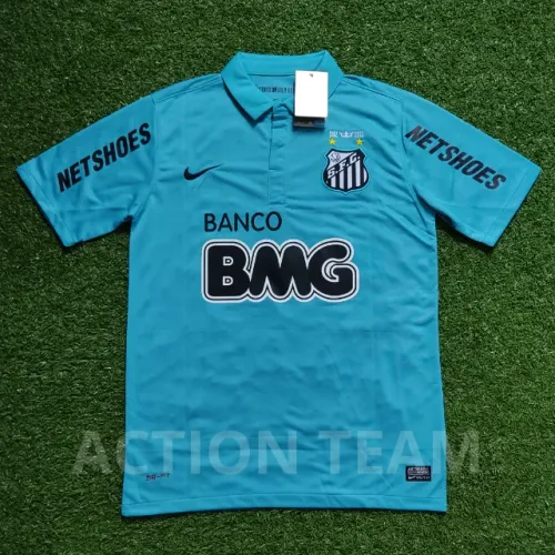 Camisa Retro Neymar-JR Santos 12/13 Masculina - Azul