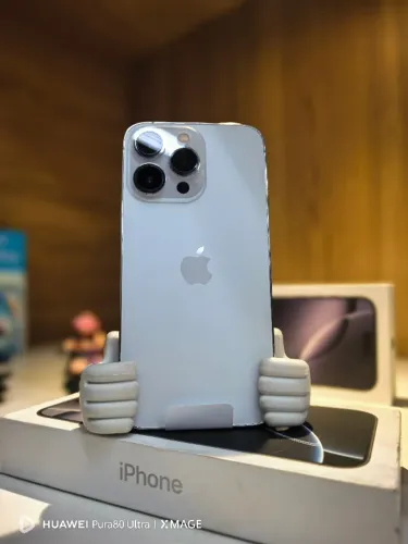 Celular iPhone 13 Pro Max 128gb - Branco - 100% Bateria - Loja Física