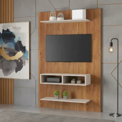 NOVO em estoque painel byte com nicho organizador ideal para sua sala de estar