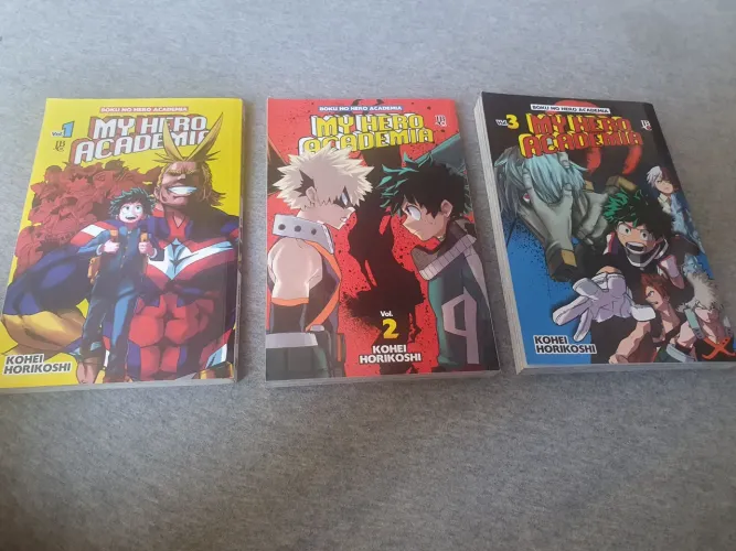 Boku no hero 1 ao 3