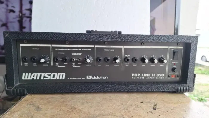 Cabeçote amplificador Ciclotron funcionando 369,00 somos loja, teste na hora - 0406