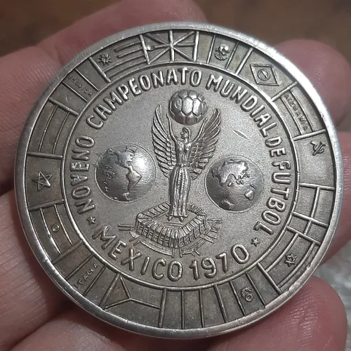 Medalha Campeonato Mundial México 1970