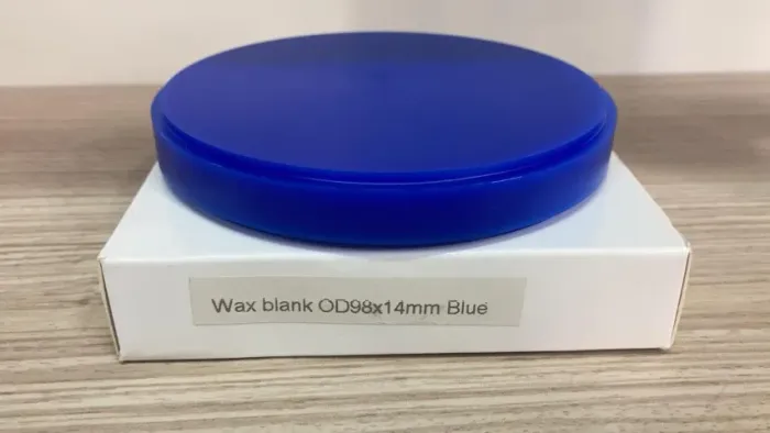 Risco de cera wieland para cadcam, diâmetros