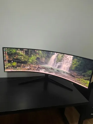 Monitor Gamer Samsung Odyssey G9 - 49? Curvo QLED, 240Hz, Dual QHD