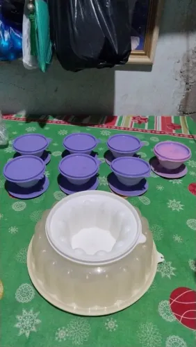 Kit sobremesa taperware