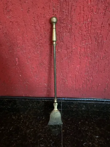 Pá para lareira antiga em Bronze