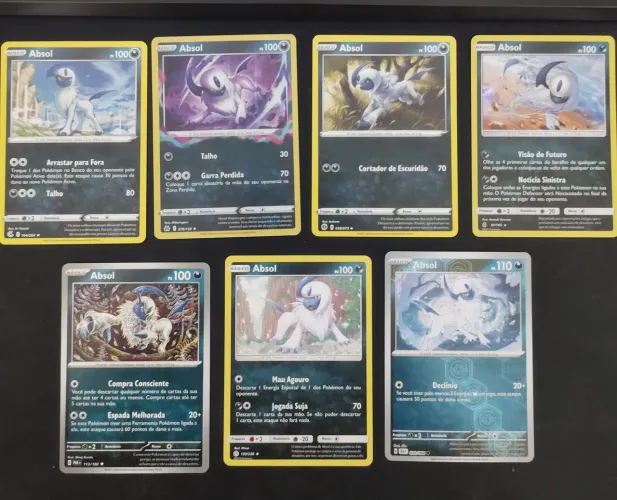 Pokémon cards coleção Absol