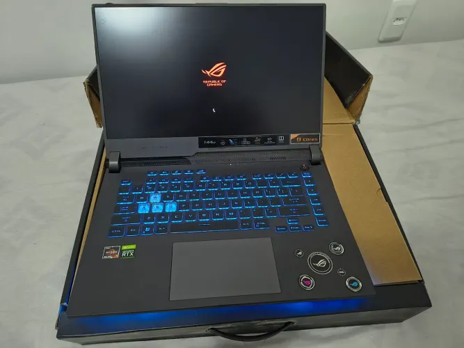 ASUS ROG Strix G15 de 15,6", FHD, 144Hz, - GeForce RTX 3060- AMD Ryzen 7