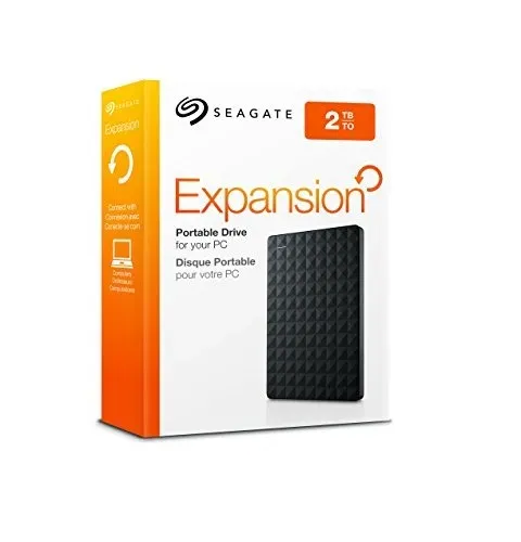 Seagate Unidade portátil, 2 TB, disco rígido externo, para PC, laptop e Mac