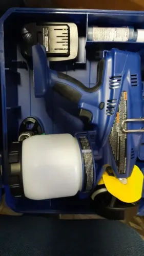 Pistola de pintura elétrica Graco nova top de linha Air Press sem uso baterias ruins