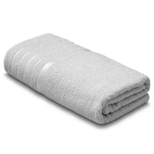 Toalha de Banho Grande 1,50m x 0,80cm - Branca