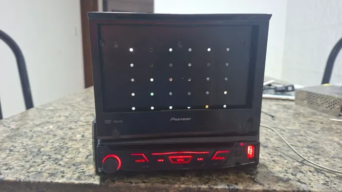 Multimédia pioneer AVH-3880DVD tela quebrada