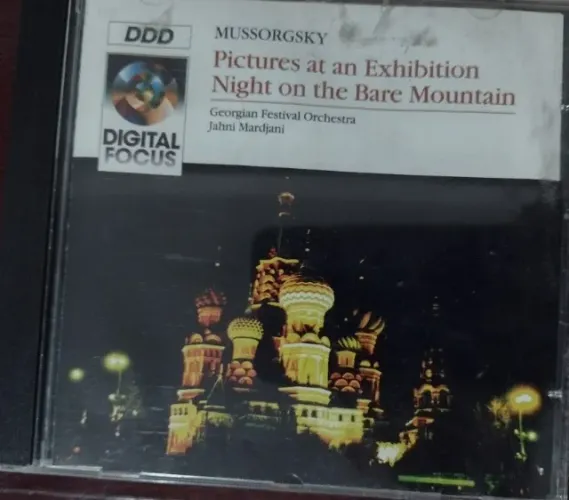 Cd de 1994 "Modest Mussorgsky" Georgian Festival Orchestra - Jahni Mardjani